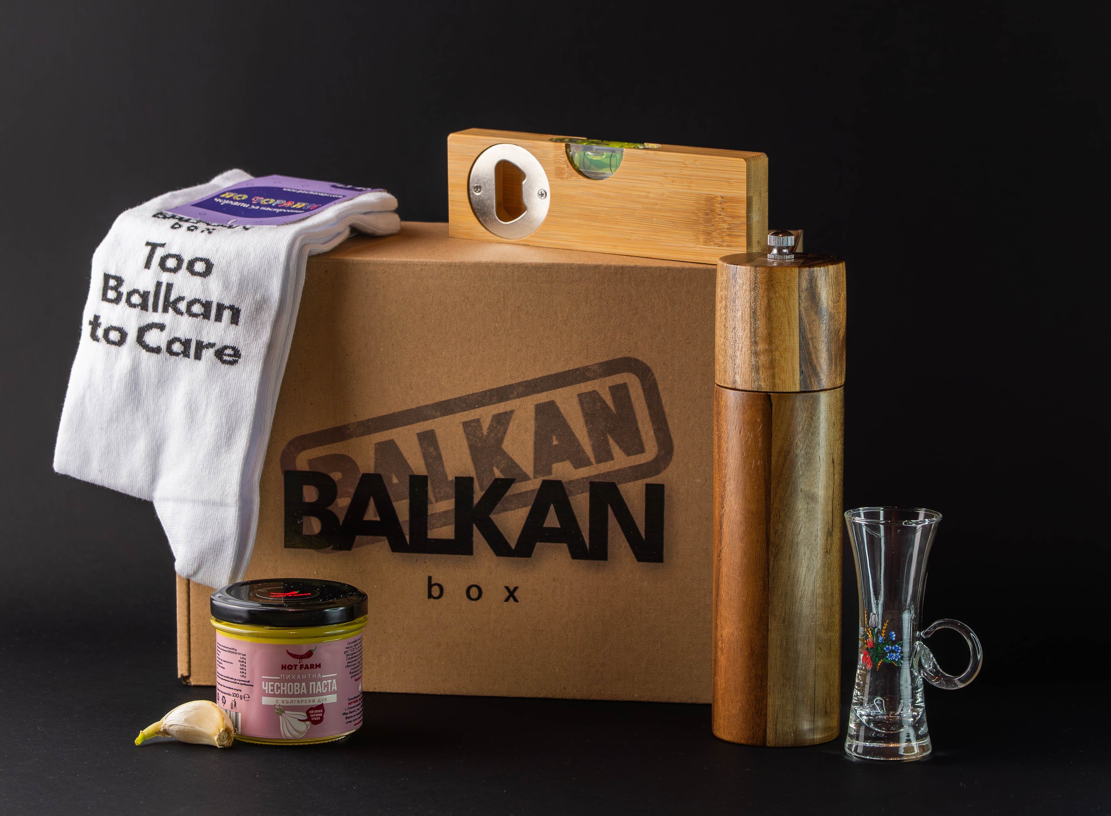 Balkan Box MAN съдържание на кутията. 5 продукта